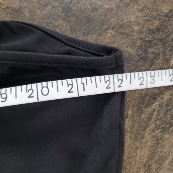 NEW Black mini dress fits 1X - Picture 3 of 4